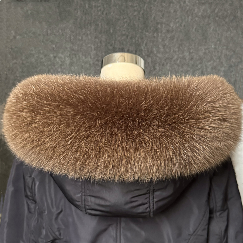 Winter Clothing Pk - Echt Fox Pelz Kragen Frauen Universal