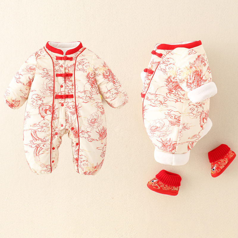 Winter Clothing Drawing - 0-2 Jahre Neugeborene Baby Winterkleidung, Verdickter