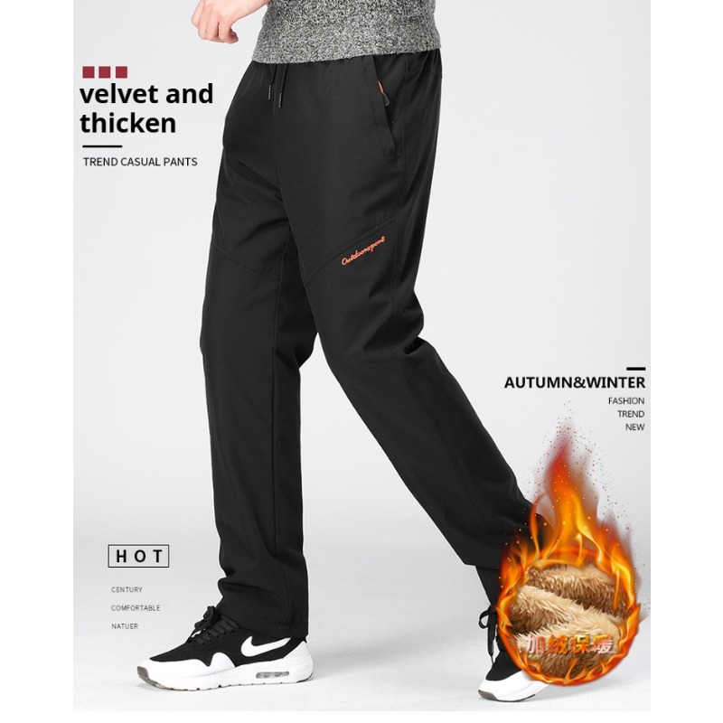 Winter Clothing Hiking - Winter Wander hose Männer Samt Fleece