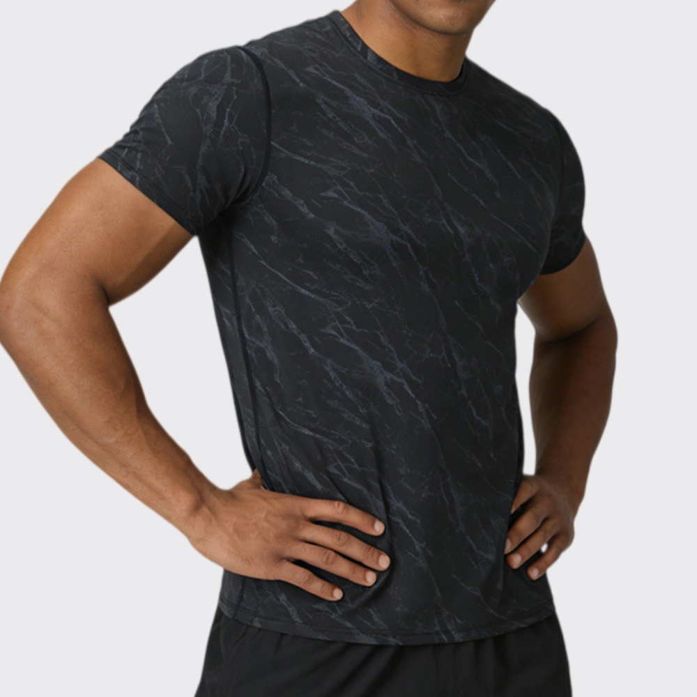 Winter Clothing Hiking - Sommer Herren Schnelltrocknendes Fitness T-Shirt Kurzarm