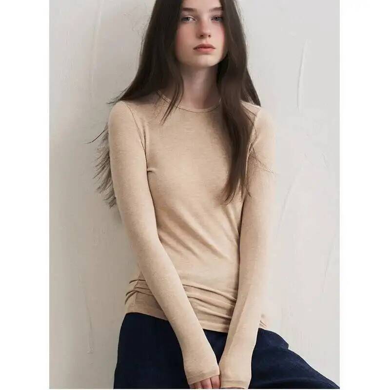 Winter Clothing For Women - Damen Kaschmir-Mischgewebe Langarm-Oberteil Herbst Winter Weiches