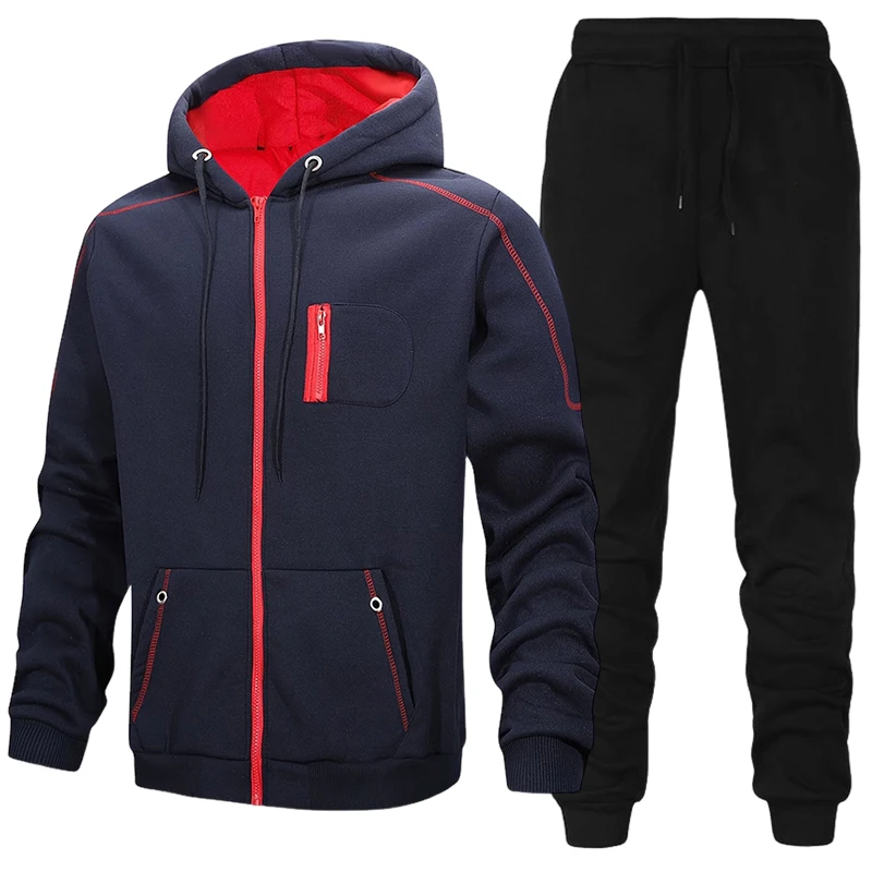Modischer Herren-Trainingsanzu – Winter Clothing Pk Bewertung und Preis