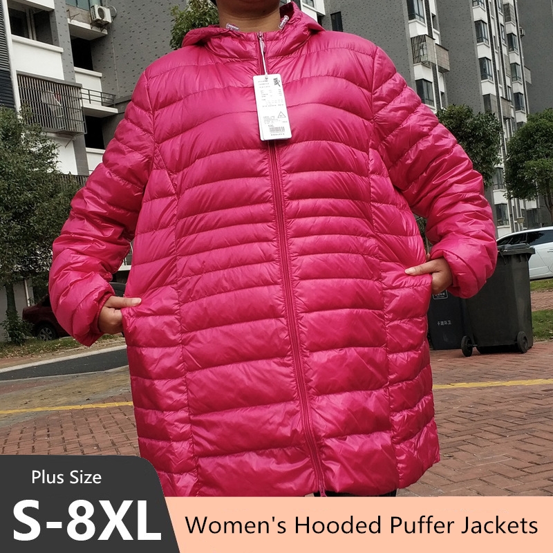 Plus Size 5XL 6XL 7XL Damen-Pu – Winter Clothing Pk Bewertung und Preis