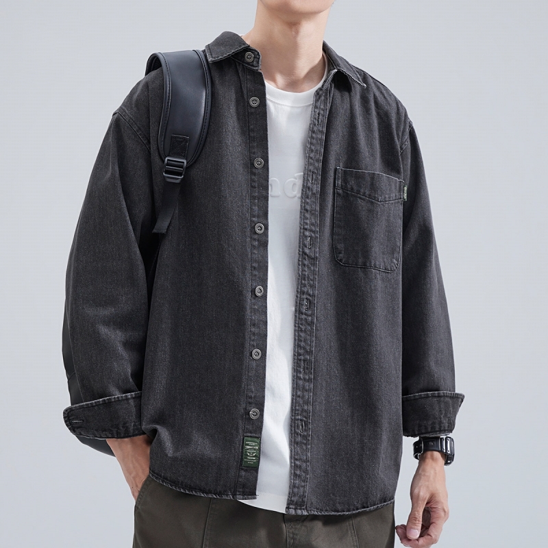 Jeanshemd für Herren, langärme – Winter Clothing Pk Bewertung und Preis