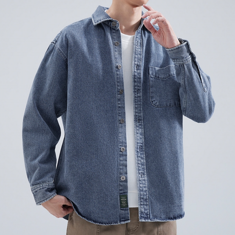Jeanshemd für Herren, langärme – Winter Clothing Pk Bewertung und Preis