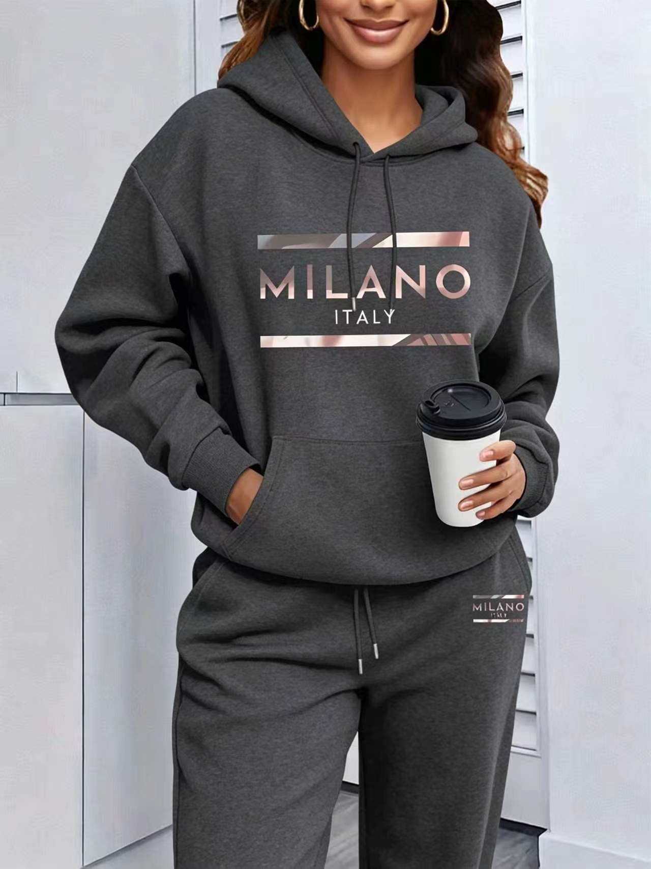 2026 Damen-Print-Kapuzenpullov – Winter Clothing For Women Bewertung und Preis