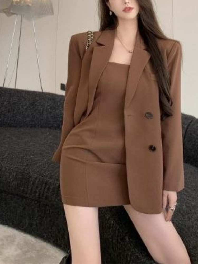 Herbst Winter Braun Elegantes  – Winter Clothing Pk Bewertung und Preis