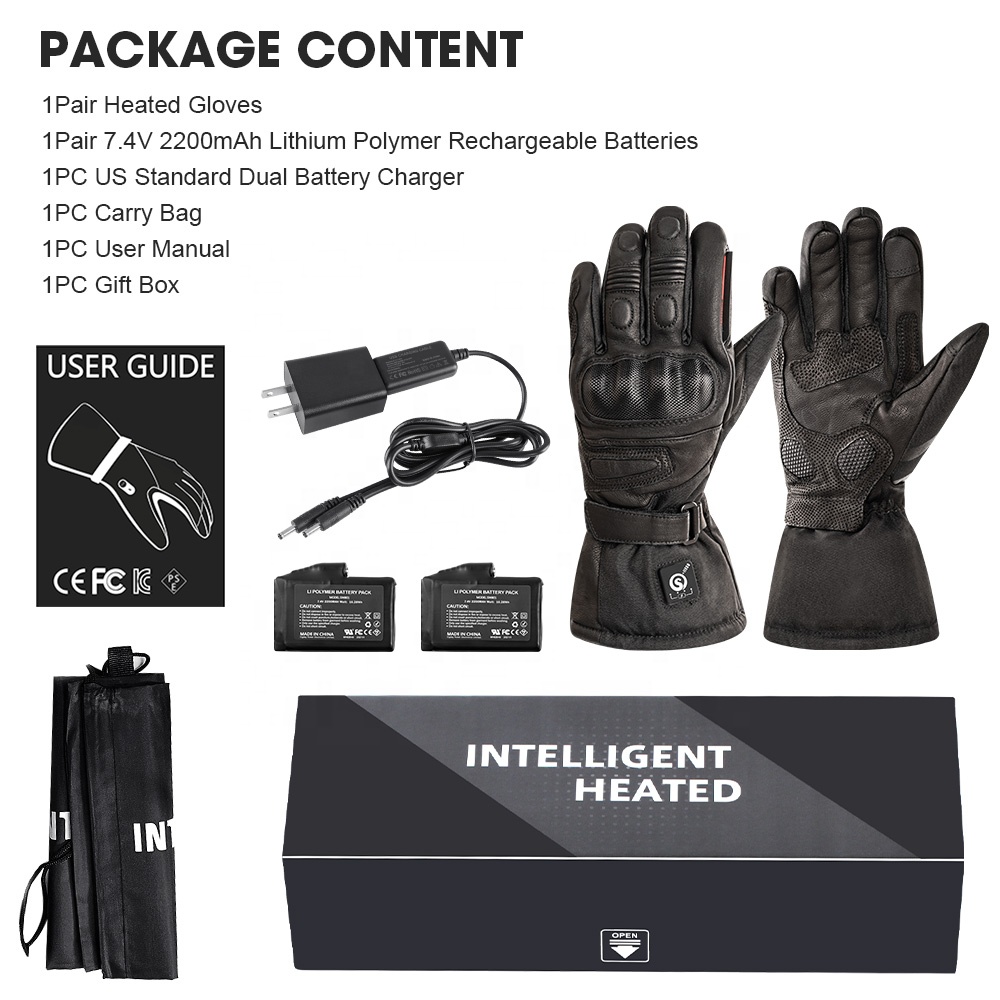 Hochwertige Echtleder-Handschu – Heated Gloves Electric Bewertung und Preis